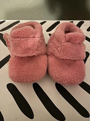 UGG Baby Bixbee Terry Booties - Pink/Bubblegum 2-3 6-12 Months • $12.99