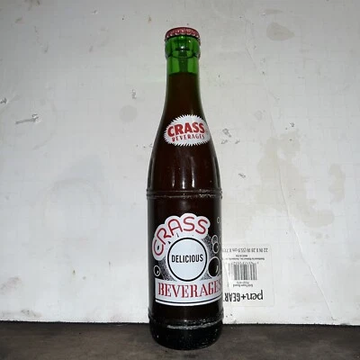 $12.99 • Buy Full 10 Oz. Crass Cherry Soda Bottle, Petersburg VA.