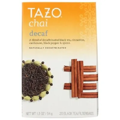 £9.70 • Buy Tazo Decaf Chai Black Tea