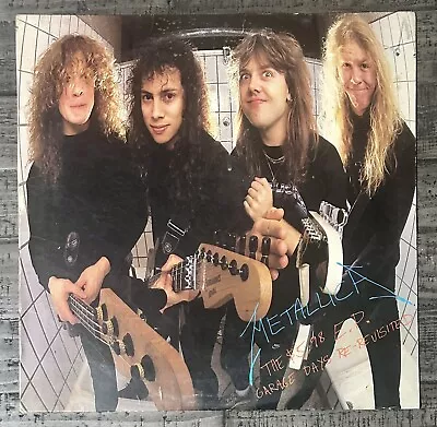 Metallica  The $5.98 E.P. - Garage Days Re-Revisited  (Elektra 60757-1) 12  EP • $29.95