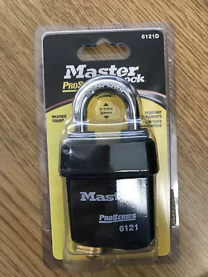 Master Pro Series 6121 Rekeyable Padlock - Keyed Different  • $28.75