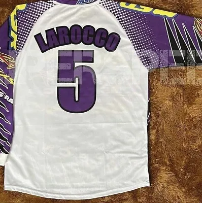 Custom Design Jersey Motocross Supercross Mike Larocco Team Kawasaki Kx250 Kx500 • $36.86