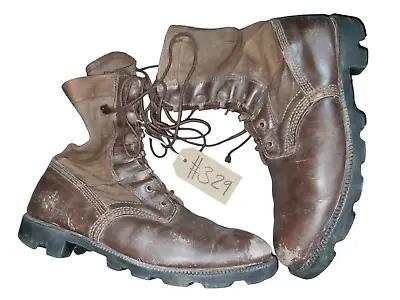 WELLCO WP Army Issue Brown Combat Jungle Boots Size 7M UK #329 • $63.73