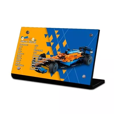 Display Plaque Stand For LEGO 42141 2022 F1 Racing Car MP199 • $9.80