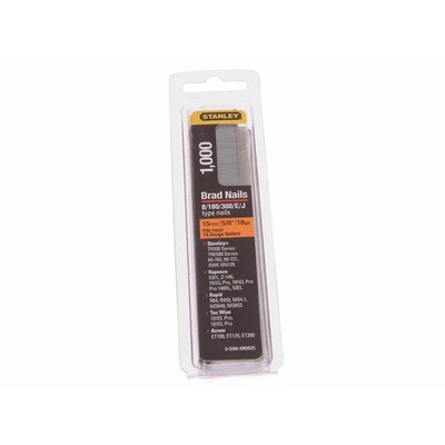 £5.99 • Buy STANLEY�     SWKBN Brad Nail 15mm SWKBN062 (Pack 1000)