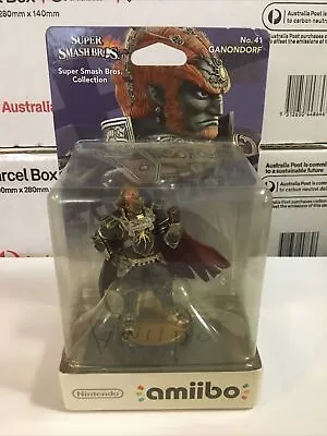 $50 • Buy Ganondorf - Nintendo Amiibo - No 41 - Super Smash Bros. - Boxed