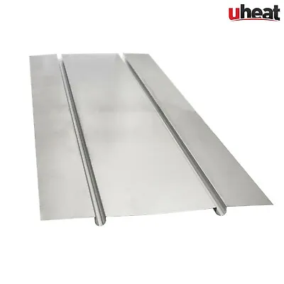 Aluminium Spreader Plate Underfloor Heating 390 X 1000mm 15mm / 16mm Pipe • £11.99