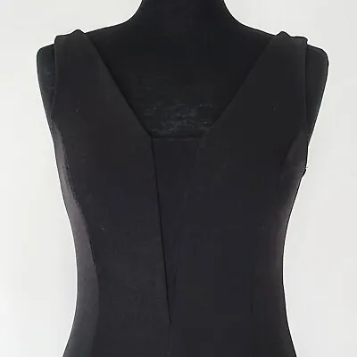 Tailored Sleeveless Bodysuit With Mesh Insert - UK 8 NEW LOOK • £11.99