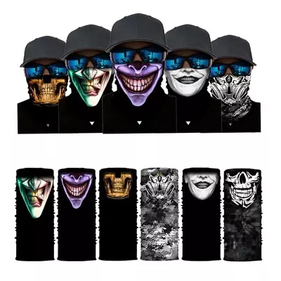 Sublimation Magic Tube Motorcycle Face Mask Bandanas • $4.95