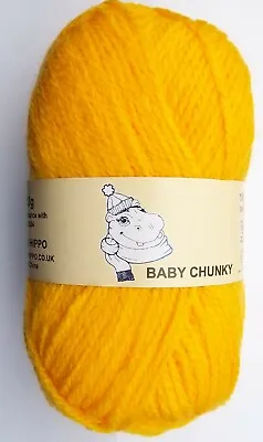 £2.89 • Buy Woolyhippo Chunky Acrylic Yarn Baby Knitting Wool 100g Crochet 