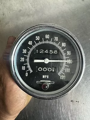 Harley Davidson Speedo Speedometer Ironhead Sportster K Model 65 66 67 • $149.95