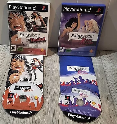 £14.99 • Buy Singstar Rocks & Rock Ballads (Sony PlayStation 2) VGC