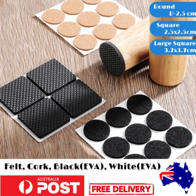 $2.75 • Buy Cork Felt EVA Pad Furniture Floor Protector Pads Self Adhesive Heavy Duty Leg