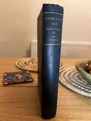 Edgar Allan Poe Poems Essays Ingrams 1888 Frederick Warne & Co Rare Poetical • £65