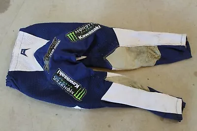 Thor Monster Energy Motocross Pants Blue Adult Size 28 MX ATV Offroad 0756 G6 • $60