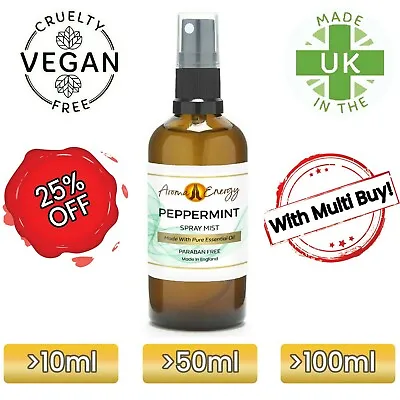 £9.99 • Buy Peppermint Essential Oil Room Spray Mist | Mouse Mice Bug Fly Spider Repellent