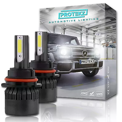 9004/HB1 LED Headlight Bulbs All-in-One Conversion Kit Dual Hi/Lo Beam Extremely • $34.98