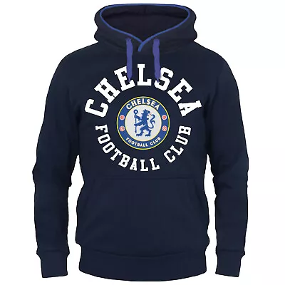 Chelsea FC Mens Hoody Fleece Graphic OFFICIAL Football Gift • £34.99