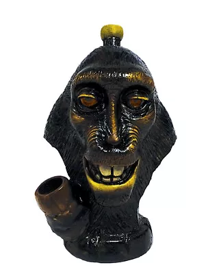 Selfie Monkey Handmade Tobacco Smoking Hand Pipe Animal Face Famous Comedy Gifts • $21.99