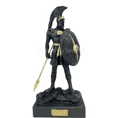 Ares Mars Greek Roman God Of War Black/Gold Statue Sculpture Figure 7.09in/18cm • $41