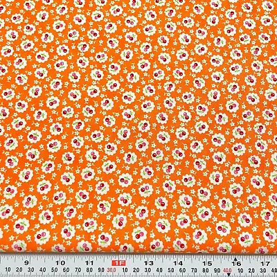 Badda Bing! By Me & My Sister Designs Moda Cherry Orange Cotton By The Half Yard • $6