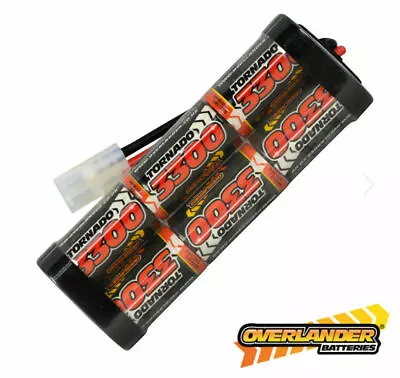 7.2v Tamiya RC 3300mah NiMH Rechargeable Battery Pack 7.2 Volt High Capacity  • £20.99