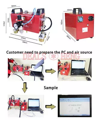 New KT-QD05 Portable Marking Machine 150*50MM • £638.58