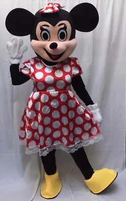 Minnie Mouse Mascot Costume Adult Halloween BIRTHDAY Party Cosplay Dress Up Girl • $199.99