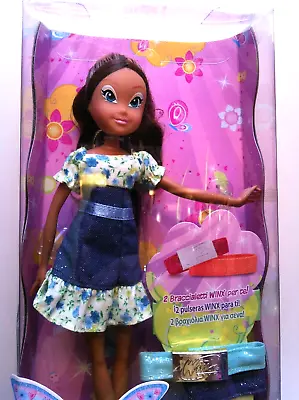 WINX AISHA LAYLA DOLL Toy DENIM DRESS FAIRY BRACELET Not Mattel Musa Tecna Flora • $129.95
