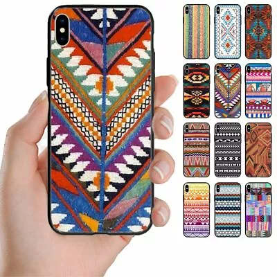 For Huawei Phone Series - Navajo Print Pattern Back Case Mobile Phone Cover #1 • $9.98