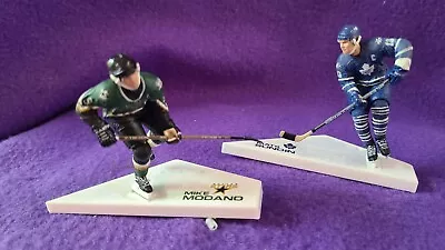 MATS SUNDIN & MIKE MODANO - McFarlane 3  INCH NHL Series 1 - LOOSE - 2004 • $17.99