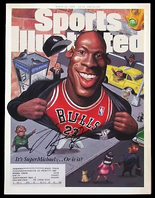 Michael Jordan Signed 1995  Super Michael  Sports Illustrated Magazine JSA COA • $4995