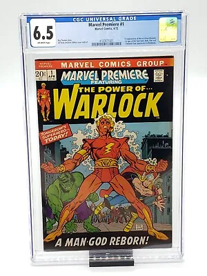 Marvel Premiere #1 CGC 6.5 - 1st Him As Adam Warlock - Marvel Comics 1972 • $299
