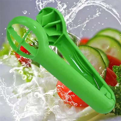 Salad Maker Strawberry Potato Cutter Tomato Slicer Fruit Dispenser Serrated • £4.51