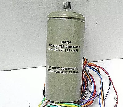 Fv-122-9-ai Bendix Motor 1000-8000 Rpm/ 20-40 Vac/ 4watts/ 400 Hertz Nos • $110