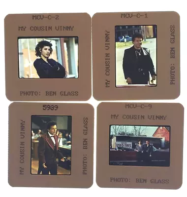 Joe Pesci Marisa Tomei In My Cousin Vinny  Vintage 35mm Color Slides 1992 • $14.99