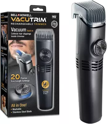 $39.99 • Buy Vacuum Hair Trimmer Rechargeable Shaving Cordless Hair Clipper As Shown On TV