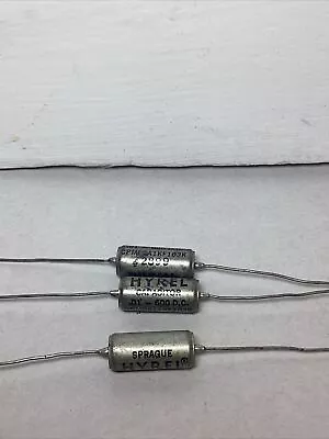 Sprague Hyrel Capacitors .01-600 D.C. CPM08A1KF103K #2889 Vintage Electronics • $5