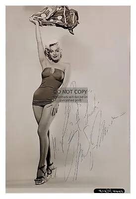 Marilyn Monroe Wearing Swimsuit Sexy Autographed 1953 4x6 Publicity Photo • $7.97
