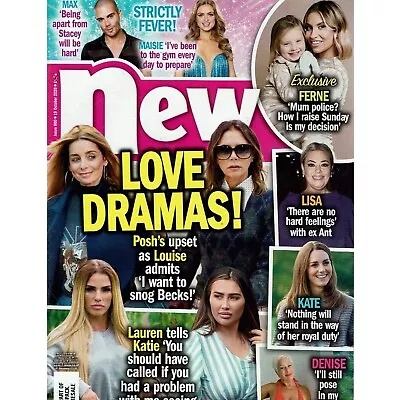 New Denise Welch Kate Middleton Dwayne Johnson Louise Redknapp Ferne McCann • £3.99