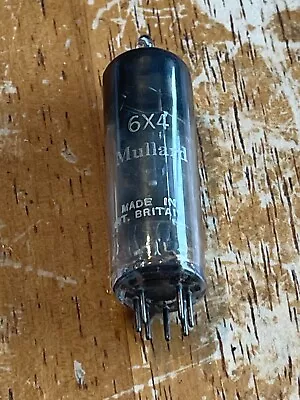 VINTAGE MULLARD 6X4 EZ90 Tube TV7 Testing NOS D Getter GREAT BRITAIN YY1 B8B • $50