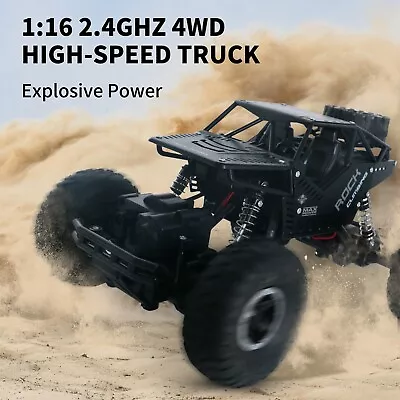 1:16 2.4Ghz 4WD High Speed RC Car Off-Road Monster Truck Remote Control Car Toy • $34.99
