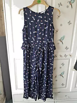 £9.99 • Buy Girls Marks And Spencer Jump/Trouser Suit Summer Age 11-12 Years