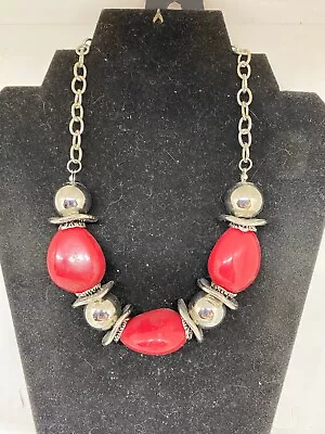 Paparazzi Necklace - Vivid Vibes - Red • $2