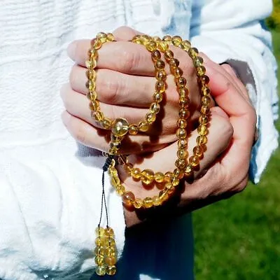 Mexican Amber Mala Prayer Beads 18.4g • $75