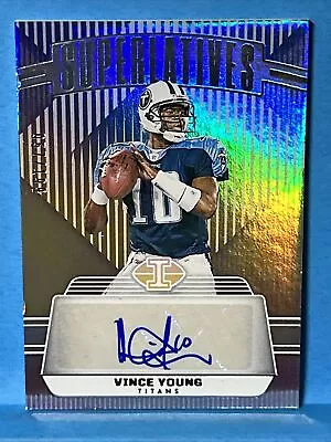 2023 Illusions Superlatives Vince Young Auto SP /199 Silver • $19.96