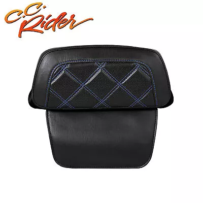 $99 • Buy C.C. RIDER Razor Chopped Pack Trunk Backrest Fit For Harley Touring 2014-2023