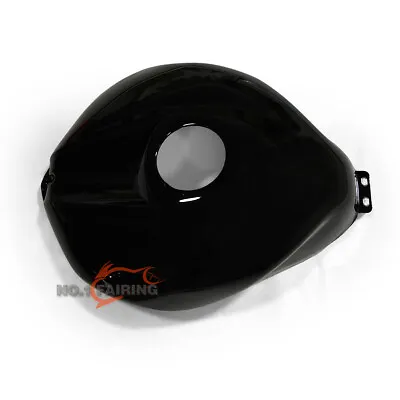 Gloss Black Gas Fuel Cowl Full Tank Cover Fairings For YAMAHA YZF R6 2006 2007 • $98.80