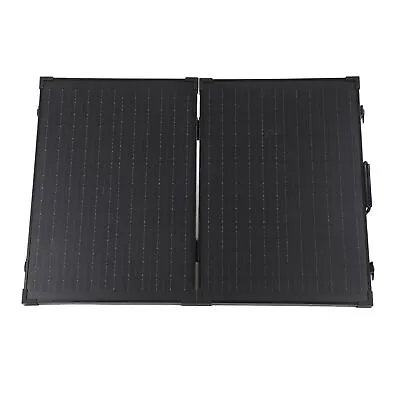 Foldable Solar Panel High Efficiency Portable Solar Generator Charger W/ Bracket • £168.99