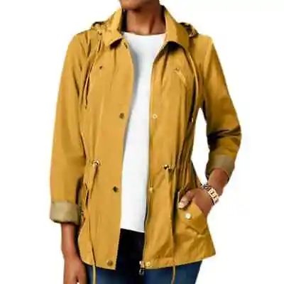 $12 • Buy Charter Club Water-Resistant Hooded Anorak Jacket XL